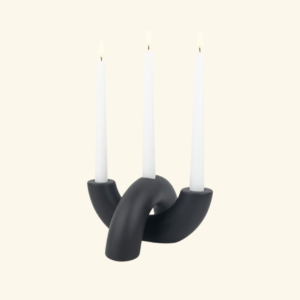Design Collection | Minimalist Ceramic Holder | Black